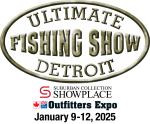 The 2025 Ultimate Fishing Show - Detroit runs January 9 through 12 at Suburban Collection Showplace in Novi, Michigan.